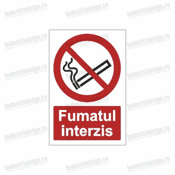 Semn Fumatul interzis