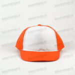 Sapca orange-alb 012137 front