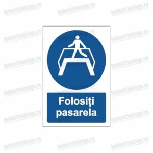 semn folositi pasarela