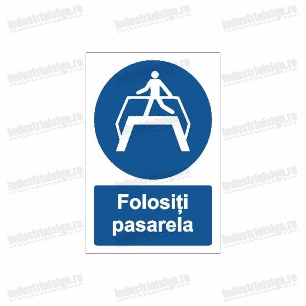 semn folositi pasarela