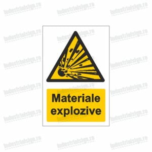 semn materiale explozive