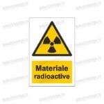 semn materiale radioactive