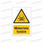 semn materiale toxice