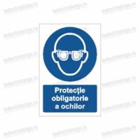 semn protectia obligatorie a ochilor