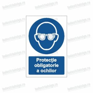 semn protectia obligatorie a ochilor